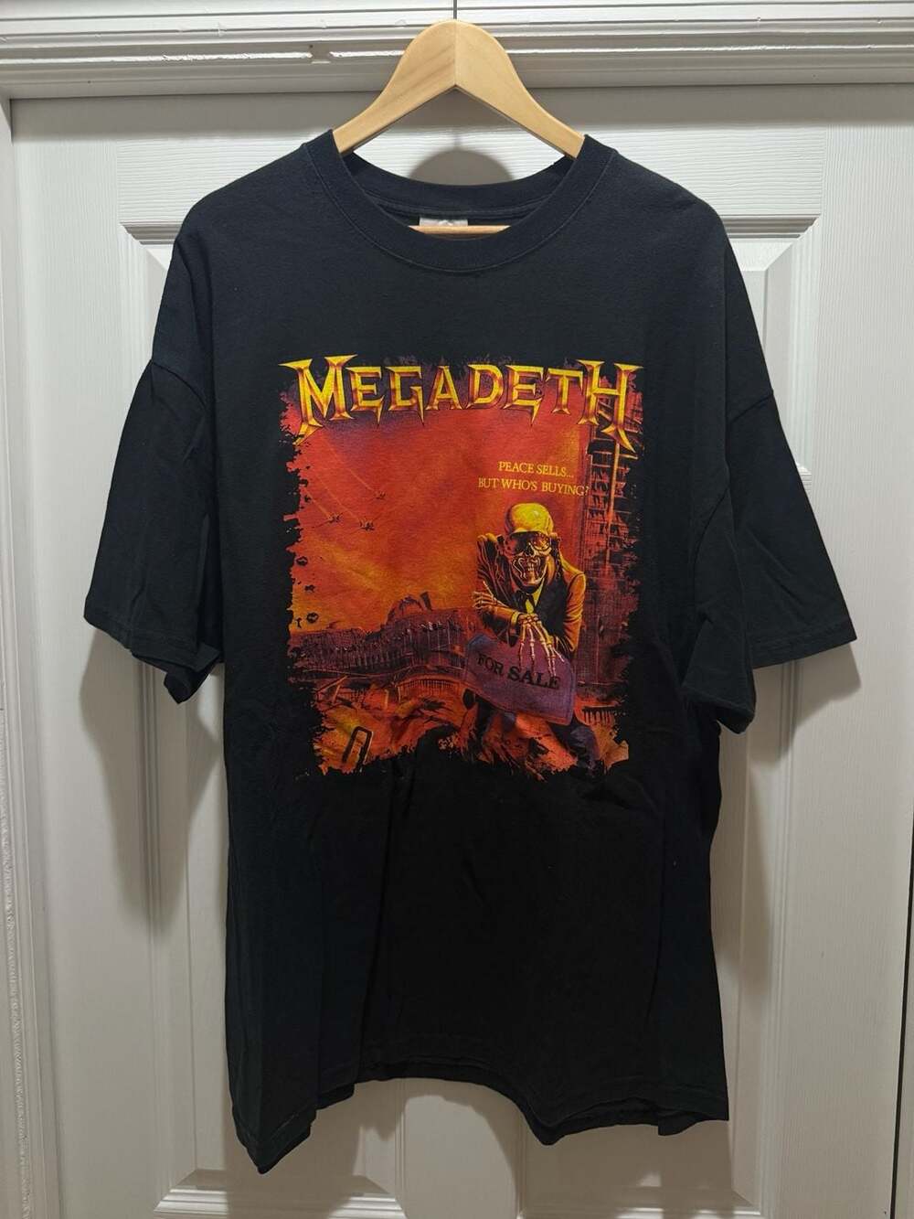 Megadeth Peace Sells But Who's Buying Graphic T-Shirt Size 2XL